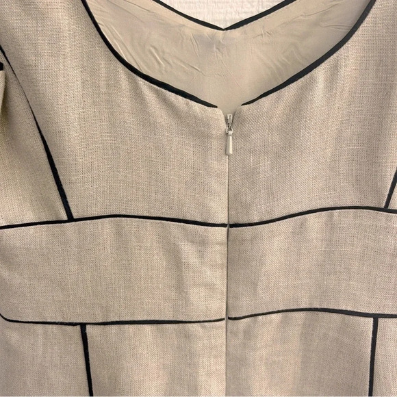 Old Money Forth & Towne Allegory Private Label Linen Sleeveless Mini Dress / 2 - Picture 5 of 7